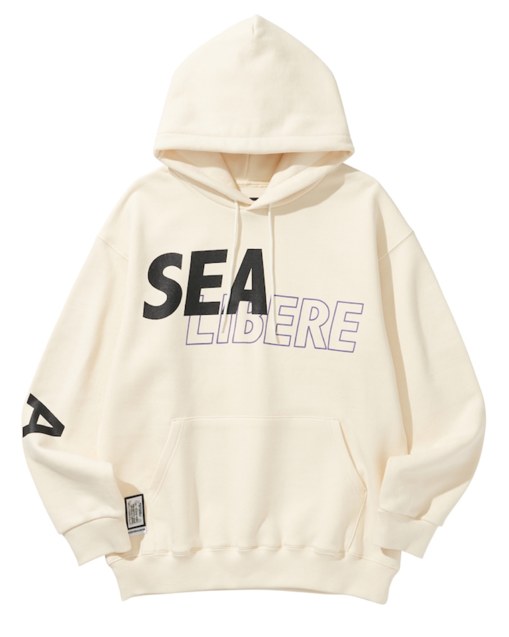WDS X LIBERE PULLOVER HOODIE / WHITE,BTS,JAPAN,FASHIONBRAND,LIBERE